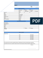 Contoh Formulir Pendaftaran Interview