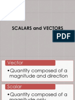Scalar and Vector