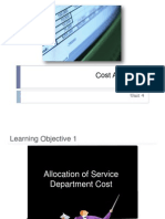 Part A Cost Allocation