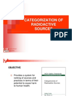 3 Categorization of Radioactive Sources