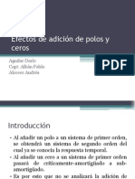 Efectos de Adición de Polos y Ceros