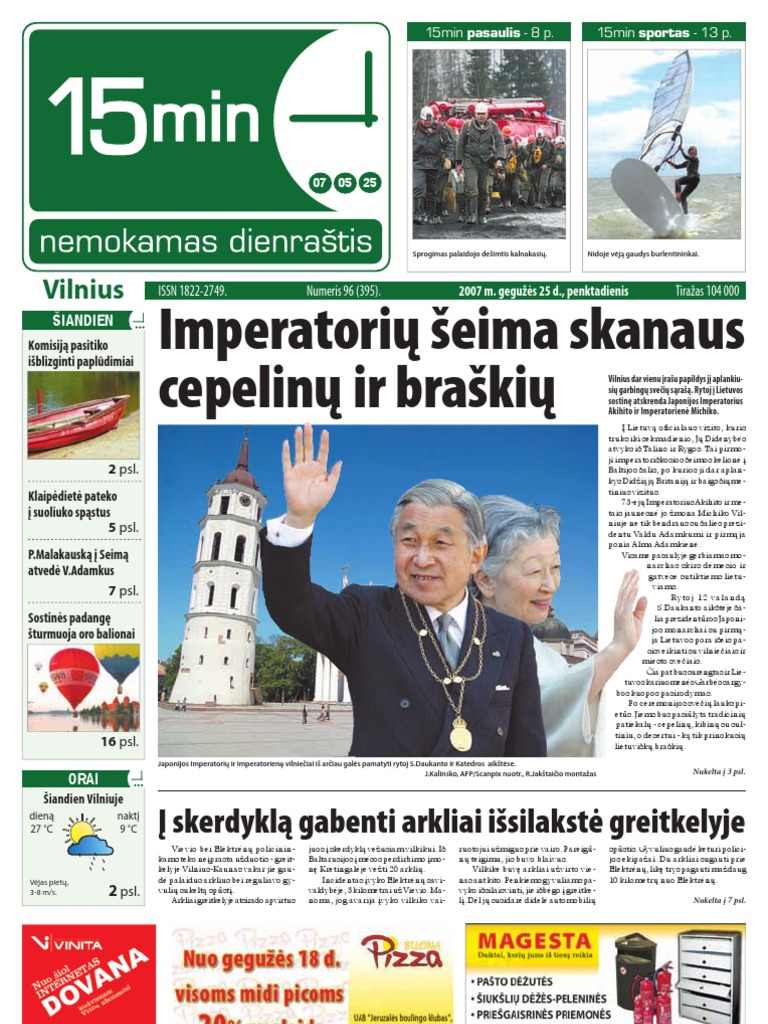 15min Vilnius 2007-05-25 | PDF