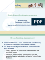 Basic Breastfeeding Assessment