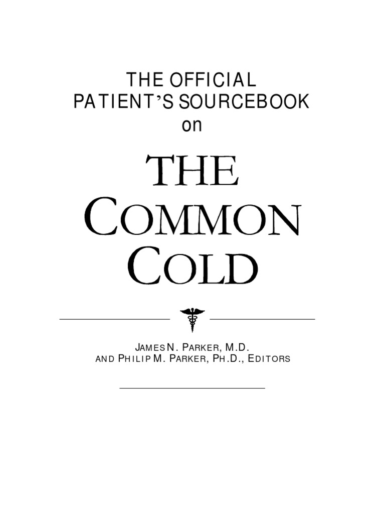 The Common Cold PDF Mucus Vaccines