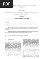 Download ANALISIS FAKTOR-FAKTOR YANG MEMPENGARUHI UANG BEREDAR DI INDONESIA by Risdiansyah Satrio SN149462286 doc pdf