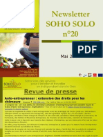 Newsletter Soho Solo n20 Mai09