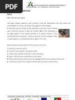 A notícia - ficha de trabalho