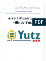 Arrete Municipal Pluie Yutz 31 Mai 2013