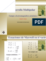 Desarrollo Multipolar: Campo Electromagnético Armónico