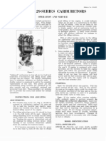 Zenith Carburetor Model 29 Service Manual