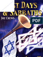 Feast Days and Sabbaths - by Joe Crews