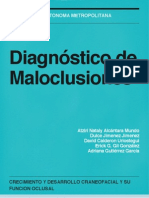 Diagnóstico de Maloclusiones