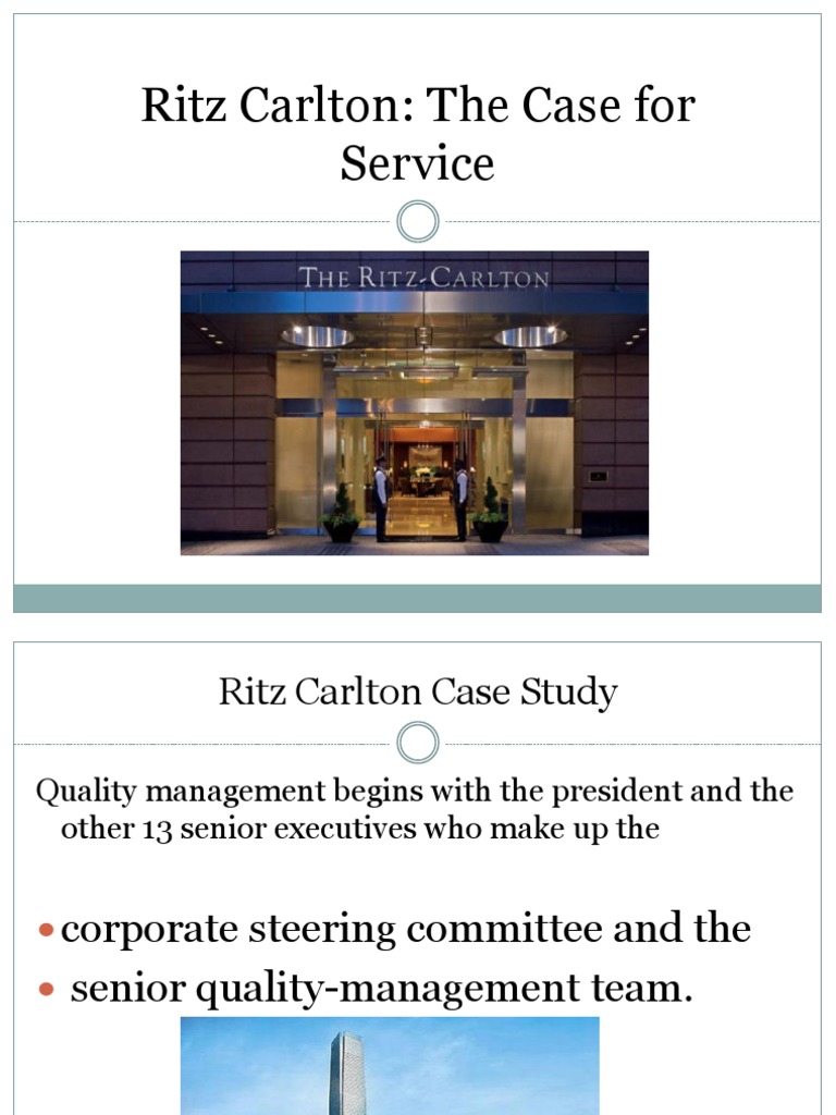 Ritz-Carlton Service Excellence Training | PDF | Employment ...