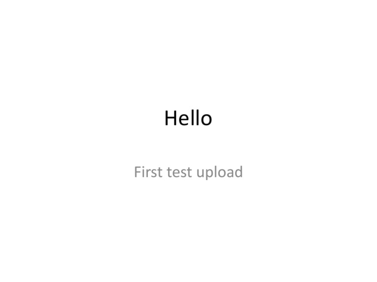 Test Upload | PDF