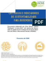 2006 - Indicadores de Bioenergia ... . ...