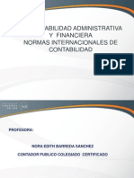 Contabilidad Administrativa y Financiera - Normas Ucsur