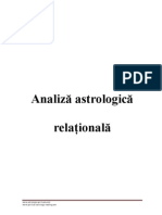 analiza astrologica relationala
