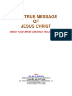 The True Message of Jesus