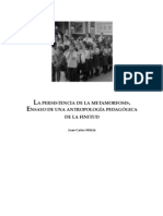 Pedagogía simbólica para la crisis de sentido