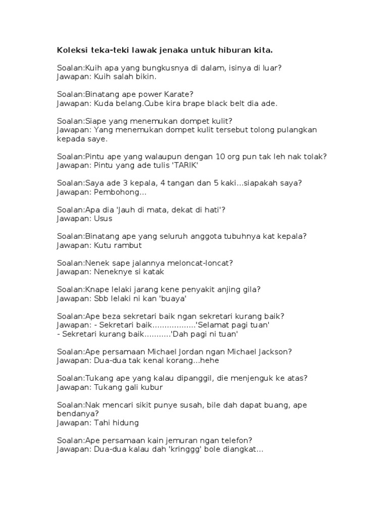 Koleksi Teka Pdf