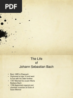 Presentation on the Composer Bach