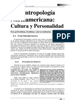 ABENZA, David - Antropologia Norteamericana - Cultura Y Personalidad
