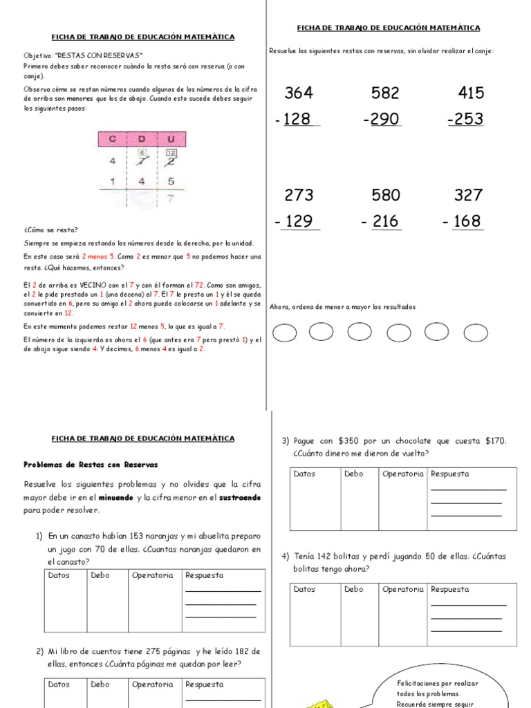 Restas Con Reservas | PDF | Crecimiento personal y profesional