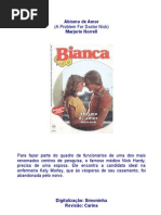 Marjorie Norrell - Abismo de Amor (Bianca 122)