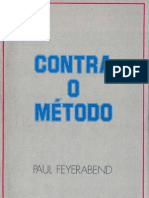 FEYERABEND Contra o Metodo