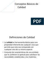 Unidad I Conceptos Básicos de Calidad