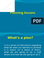 1. Planning Lessons