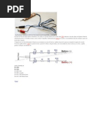 Circuito de Teste de fiação elétrica automotiva