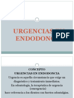 Urgencias en Endodoncia