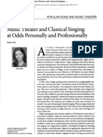 Journal of Singing - The Official Journal of The National Association of Teachers of Singing May 2007 63, 5