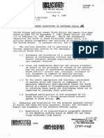 U.S. National Archives: United States Objectives in Southern Africa, 05/07/1987