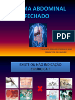 Trauma Abdominal Fechado- Sessao Clinica