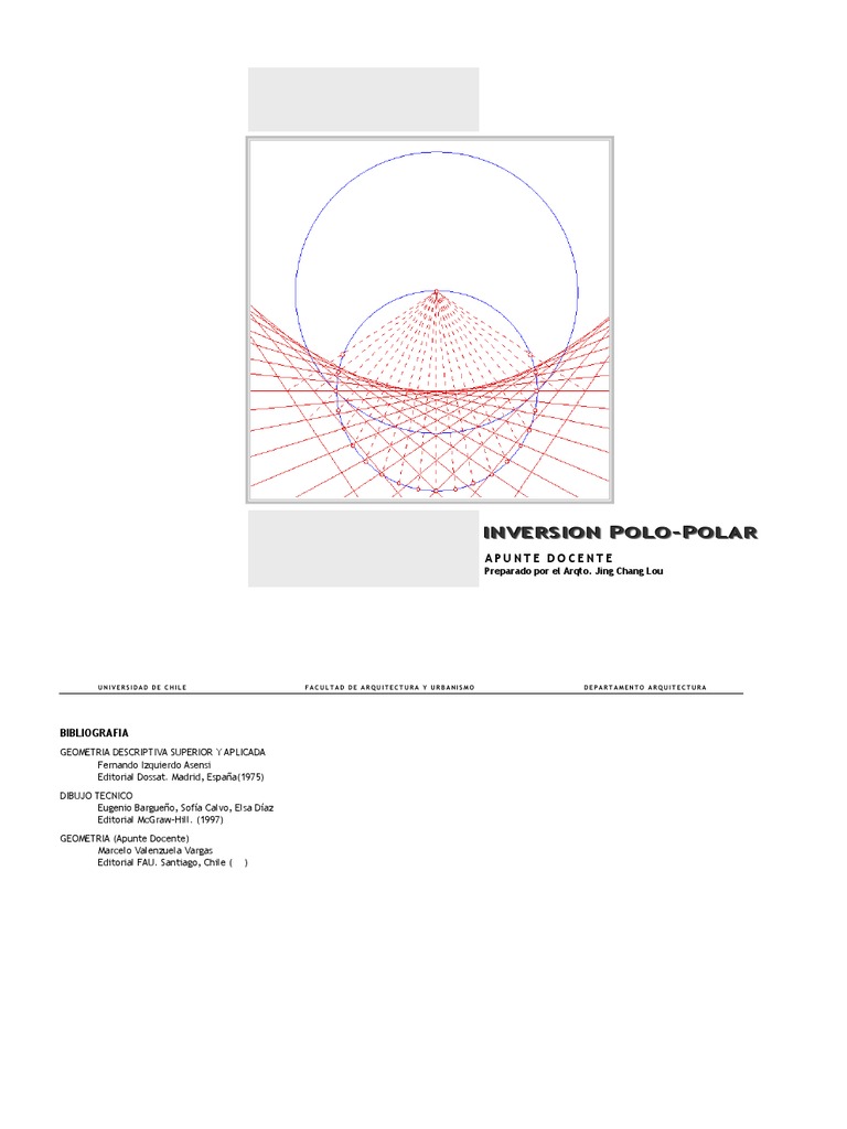 Inversión Polo-Polar en Geometría | PDF | Circulo | Triángulo