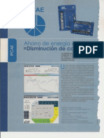 Ahorro de energía eléctica- disminución de costos fijos