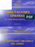 Curso Taller Habilitaciones Urbanas Trujillo