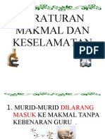 Peraturan Makmal Dan Keselamatan