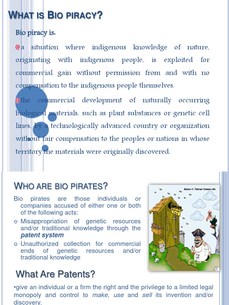Understanding Biopiracy and Its Impact | PDF