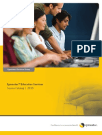 Symantec Education Services Catalog