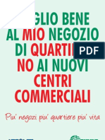 No a nuovi centri commerciali Confesercenti Trentino