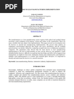 Download THE BARRIERS TO LEAN MANUFACTURING IMPLEMENTATION by Mazri Yaakob SN149637090 doc pdf