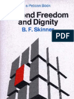 BF Skinner Beyond Freedom & Dignity 1971