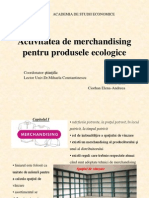 Activitatea de Merchandising Pentru Produsele Ecologice222