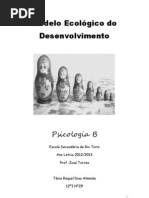 Modelo Ecológico do Desenvolvimento
