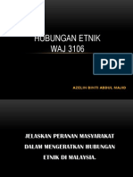 Peranan Masyarakat Dalam Mengeratkan Hubungan Etnik