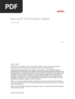 802.11g PC Card Installation Guide
