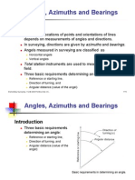 CVE202 Lecture Notes-7 Angels Azimuths and Bearings